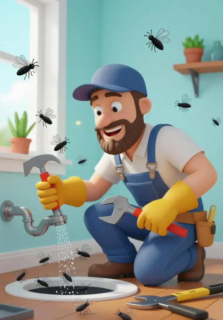 drain flies