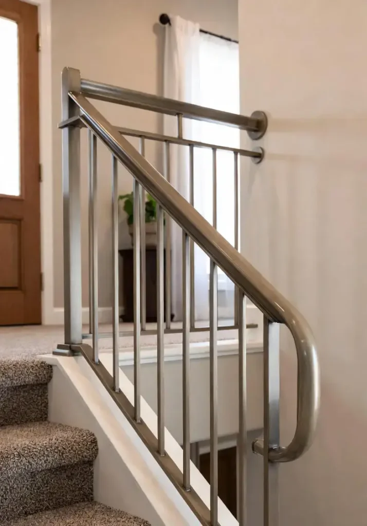 stair railing installation for seniors