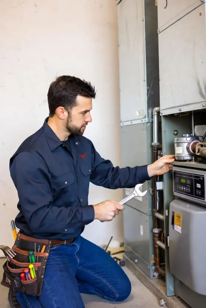 Handyman furnace repair