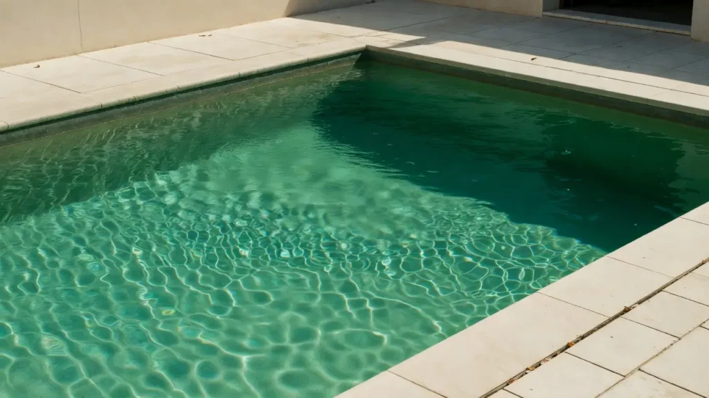 clean a green pool