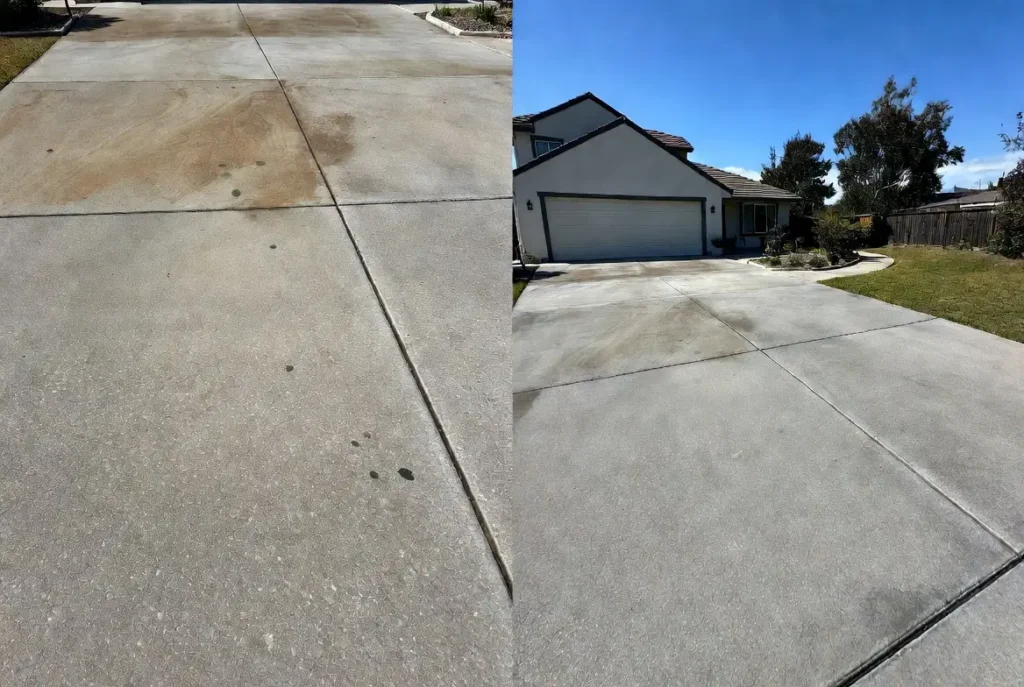 Driveway Power Washing