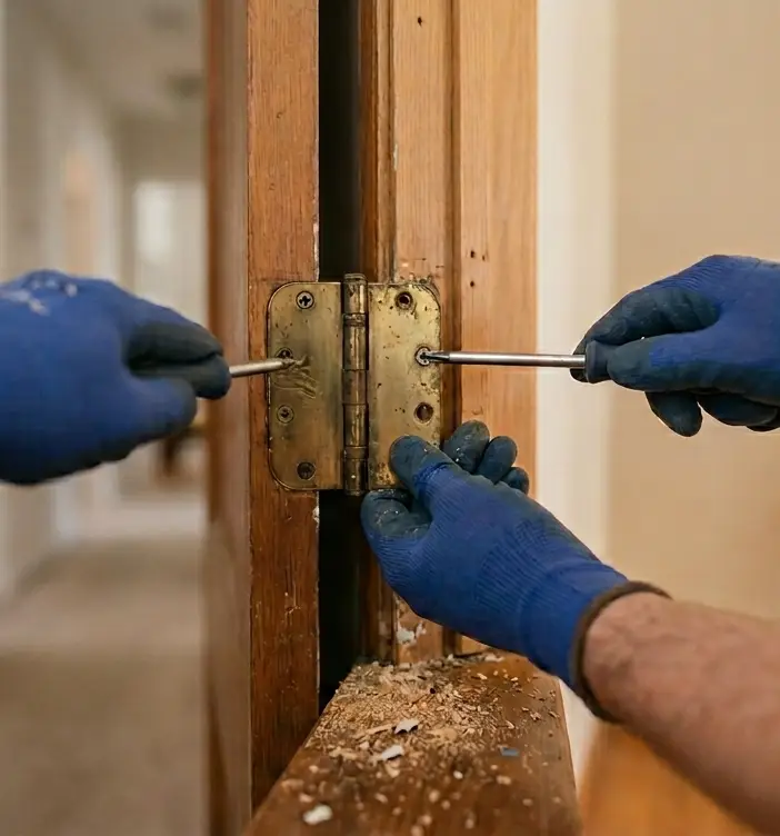 Replacing Door Hinges