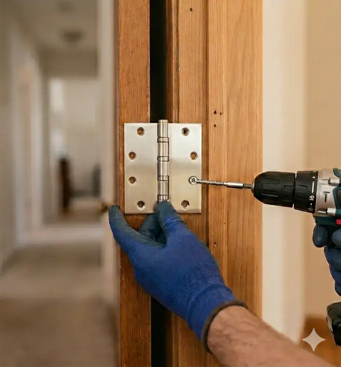 Replacing Door Hinges