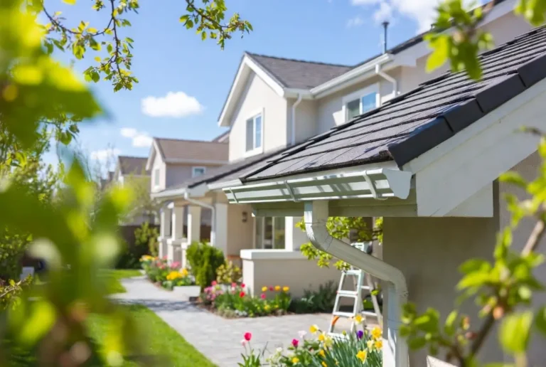 spring gutter cleaning Detroit