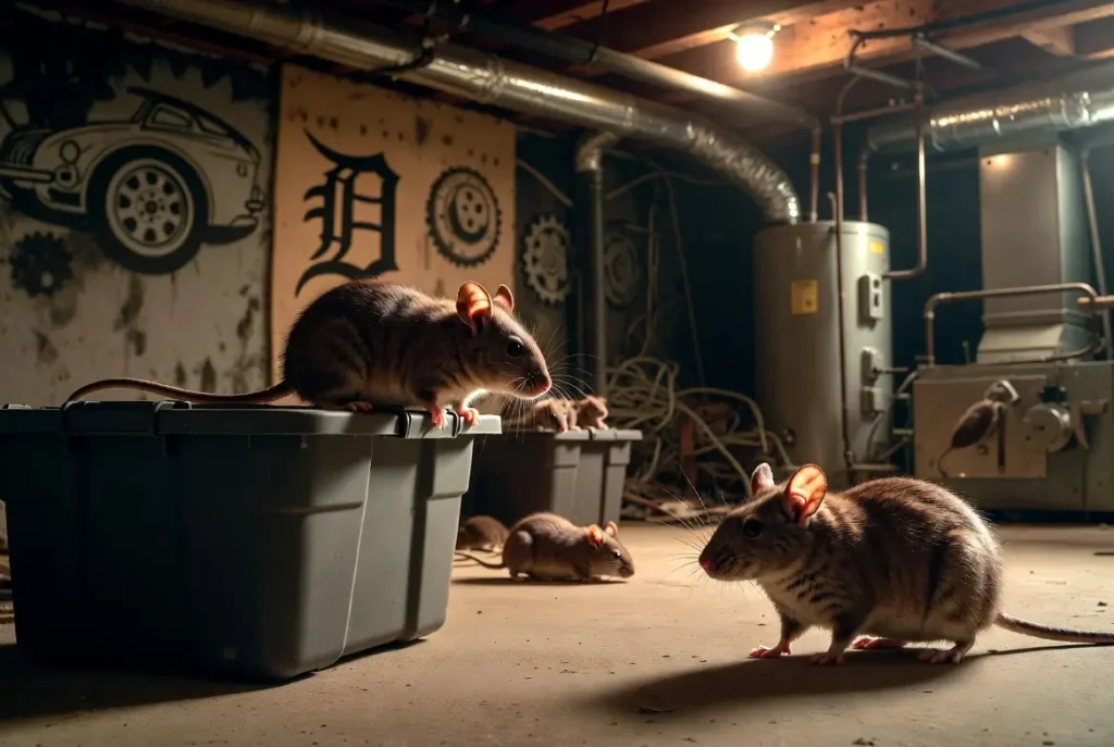 Mice in Your Detroit Basement