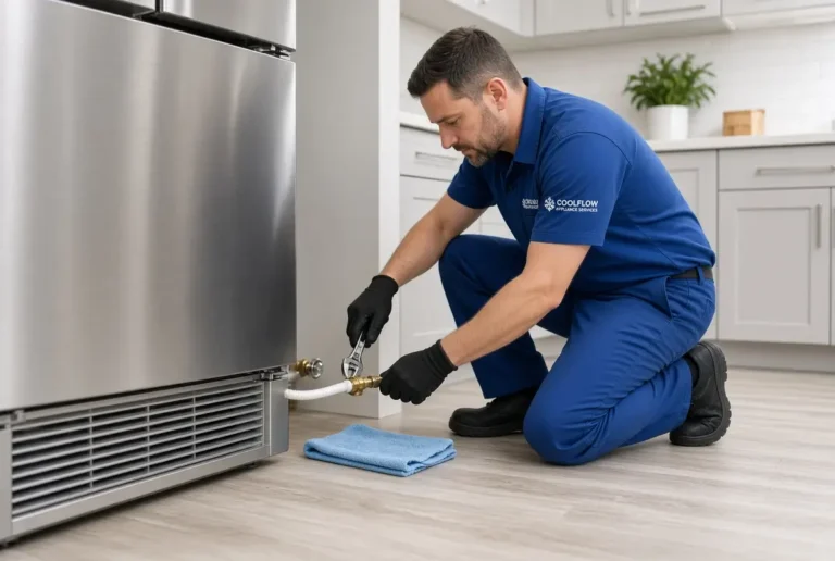 Fridge Water Line Leak