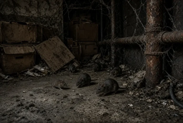 rodent infestation