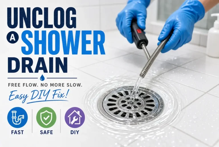 Unclog a Shower Drain