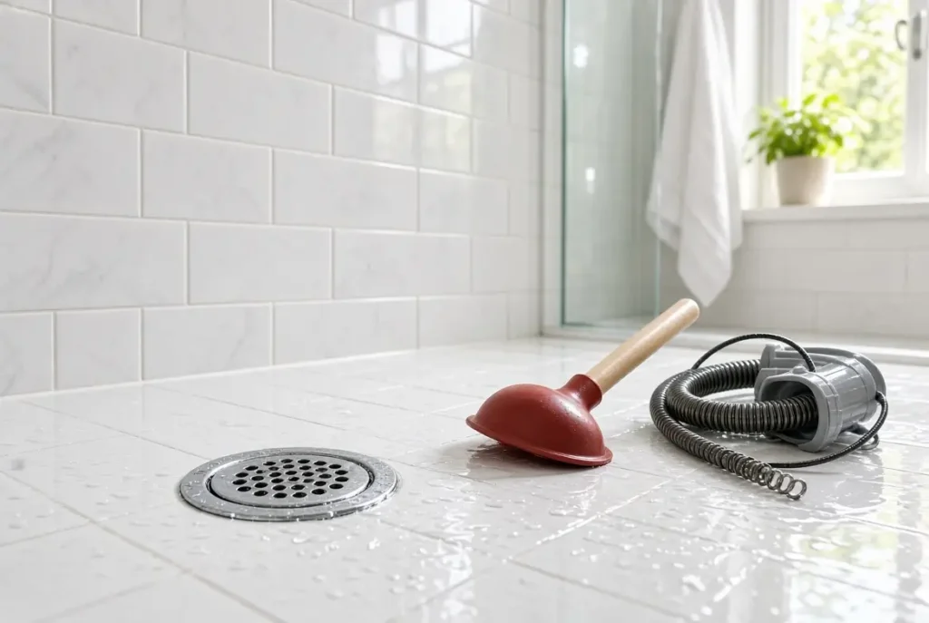 Unclog a Shower Drain