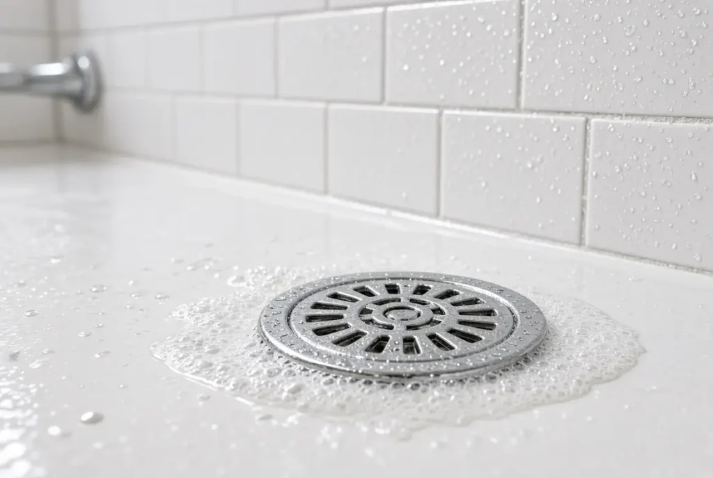 Stubborn Shower Clog in Detroit