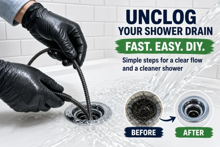 Unclog a Shower Drain