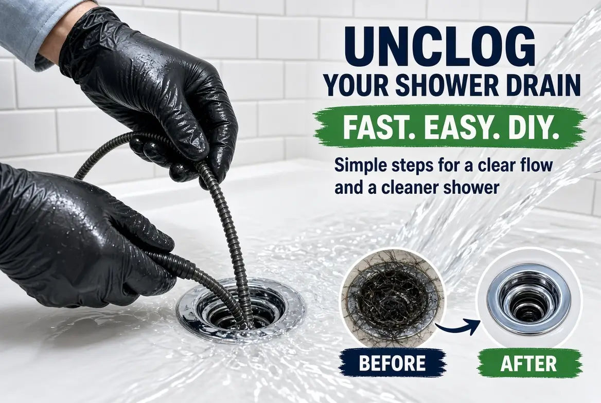 Unclog a Shower Drain